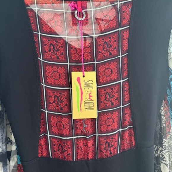 Save The Queen Vintage With Tags Stunning Top Large - Picture 11 of 14